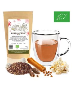 rooibos de noël au pop corn biologique
